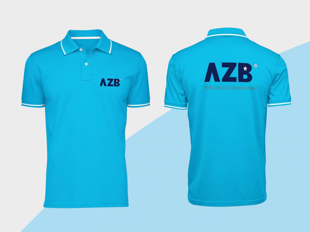 Áo đồng phục công ty cổ phần AZB DNPL501