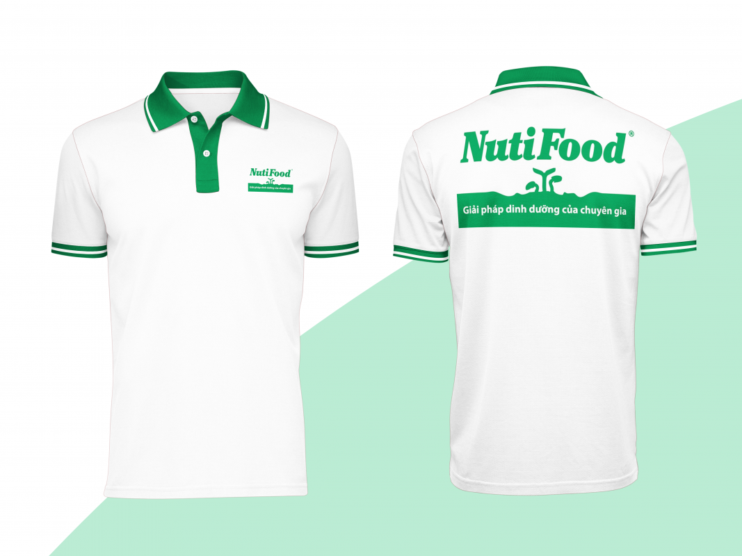 Áo đồng phục polo Công ty cổ phần thực phẩm dinh dưỡng Nutifood DNPL228
