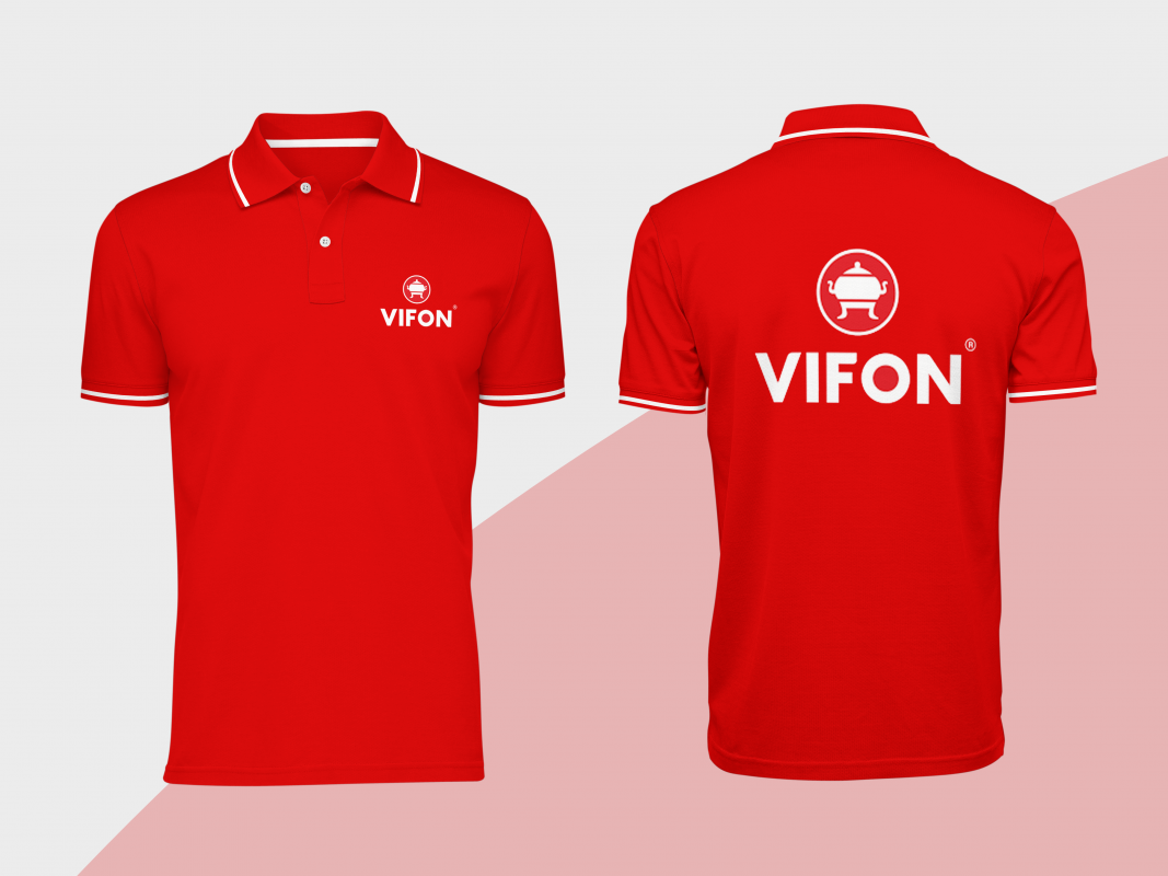 Áo đồng phục polo công ty cổ phần kỹ nghệ thực phẩm Việt Nam( Vifon) DNPL478
