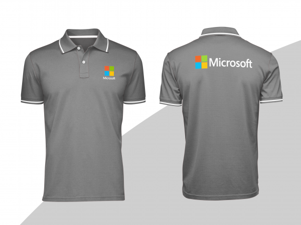 Áo đồng phục polo tập đoàn Microsoft DNPL101