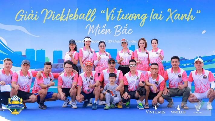 Áo Đồng Phục Giải Pickleball Vì tương lai xanh