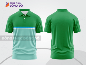 Mẫu thiết kế áo polo basic đồng phục công ty màu xanh lá cây ctpb104