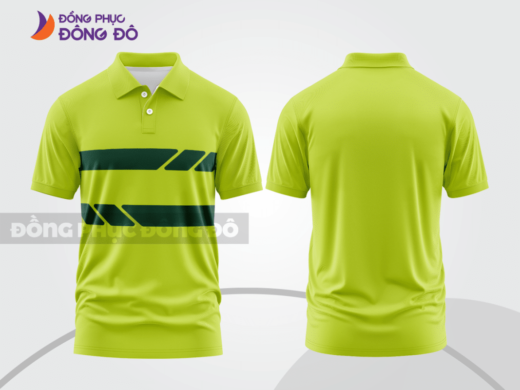 Áo polo đồng phục xanh nõn chuối CTPB1065