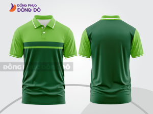 Mẫu thiết kế áo polo basic đồng phục công ty màu xanh rêu ctpb11