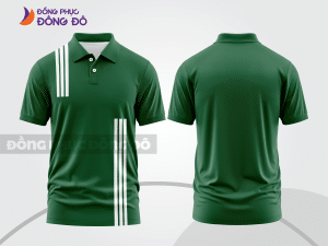 Mẫu thiết kế áo polo basic đồng phục công ty màu xanh két ctpb125