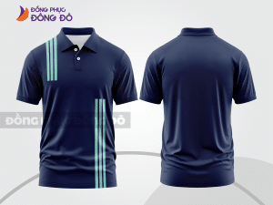 Mẫu thiết kế áo polo basic đồng phục công ty màu xanh tím than ctpb131