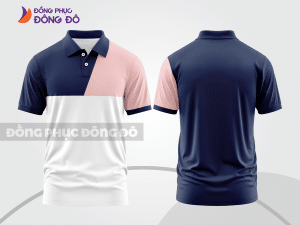 Mẫu thiết kế áo polo basic đồng phục công ty màu xanh tím than ctpb157