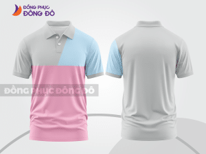 Mẫu thiết kế áo polo basic đồng phục công ty màu ghi xám ctpb158