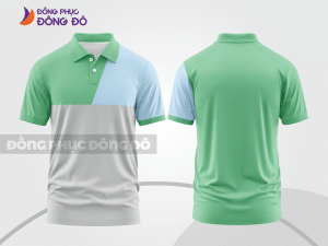 Mẫu thiết kế áo polo basic đồng phục công ty màu xanh ngọc ctpb162