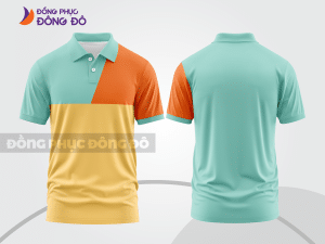 Mẫu thiết kế áo polo basic đồng phục công ty màu be ctpb163