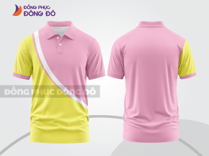 Mẫu thiết kế áo polo basic đồng phục công ty màu vàng ctpb175