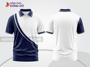 Mẫu thiết kế áo polo basic đồng phục công ty màu xanh tím than ctpb194