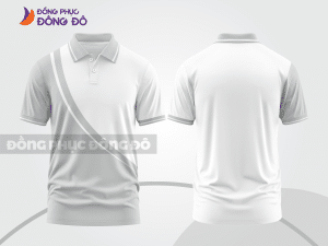 Mẫu thiết kế áo polo basic đồng phục công ty màu ghi xám ctpb195