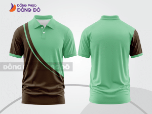 Mẫu thiết kế áo polo basic đồng phục công ty màu nâu ctpb202
