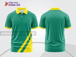 Mẫu thiết kế áo polo basic đồng phục công ty màu xanh ngọc ctpb220