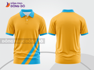 Mẫu thiết kế áo polo basic đồng phục công ty màu cam ctpb225