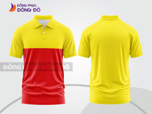 Mẫu thiết kế áo polo basic đồng phục công ty màu đỏ ctpb24