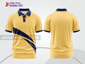 Mẫu thiết kế áo polo basic đồng phục công ty màu be ctpb242