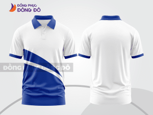 Mẫu thiết kế áo polo basic đồng phục công ty màu xanh dương ctpb264