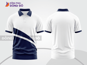 Mẫu thiết kế áo polo basic đồng phục công ty màu xanh tím than ctpb274