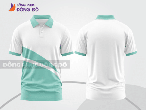 Mẫu thiết kế áo polo basic đồng phục công ty màu xanh ngọc ctpb278