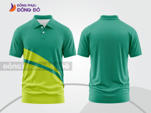 Mẫu thiết kế áo polo basic đồng phục công ty màu xanh ngọc ctpb281