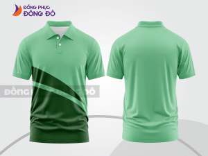 Mẫu thiết kế áo polo basic đồng phục công ty màu xanh ngọc ctpb282
