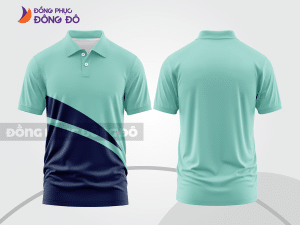 Mẫu thiết kế áo polo basic đồng phục công ty màu xanh ngọc ctpb283