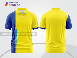 Mẫu thiết kế áo polo basic đồng phục công ty màu vàng ctpb285