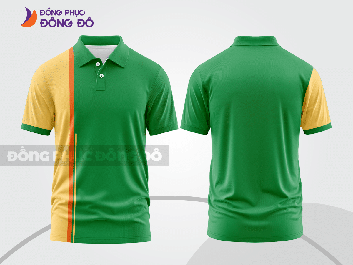 Mẫu thiết kế áo polo basic đồng phục công ty màu xanh ngọc ctpb291