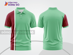 Mẫu thiết kế áo polo basic đồng phục công ty màu xanh ngọc ctpb303