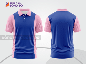 Mẫu thiết kế áo polo basic đồng phục công ty màu xanh dương ctpb319