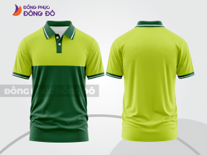 Mẫu thiết kế áo polo basic đồng phục công ty màu xanh rêu ctpb35