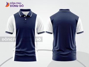 Mẫu thiết kế áo polo basic đồng phục công ty màu xanh tím than ctpb358