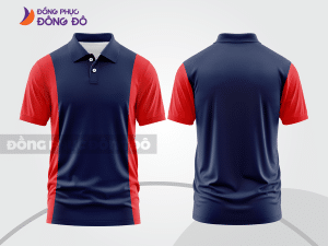 Mẫu thiết kế áo polo basic đồng phục công ty màu xanh tím than ctpb361