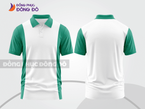 Mẫu thiết kế áo polo basic đồng phục công ty màu xanh ngọc ctpb364