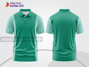 Mẫu thiết kế áo polo basic đồng phục công ty màu xanh ngọc ctpb380