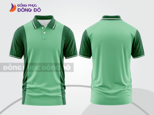 Mẫu thiết kế áo polo basic đồng phục công ty màu xanh ngọc ctpb382
