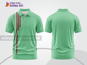 Mẫu thiết kế áo polo basic đồng phục công ty màu xanh ngọc ctpb461