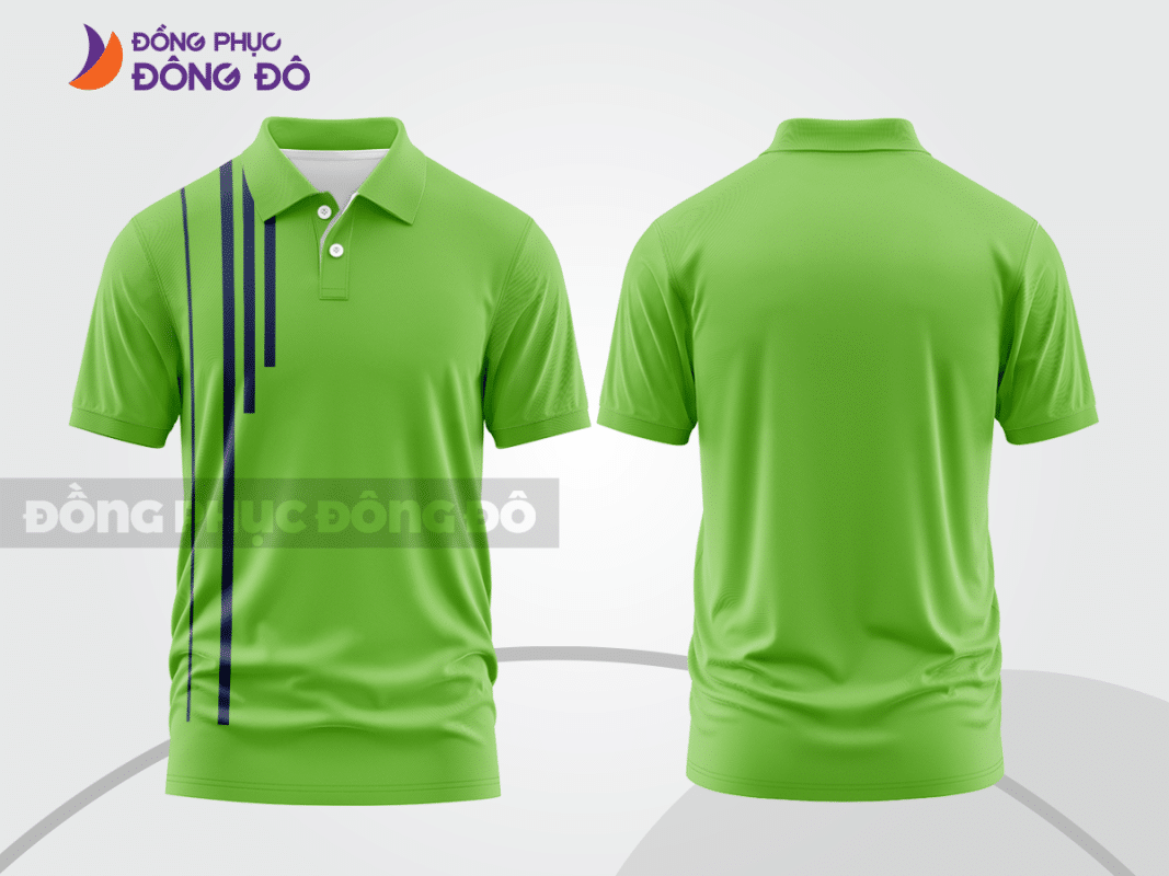 Áo polo đồng phục công ty xanh lá mạ ctpb465