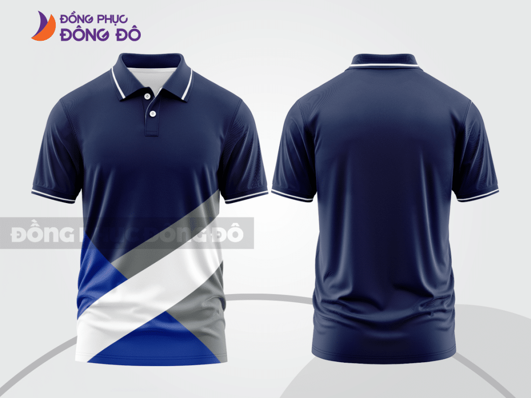 Áo polo đồng phục công ty xanh tím than CTPB488