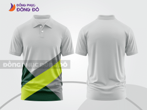 Mẫu thiết kế áo polo basic đồng phục công ty màu ghi xám ctpb489