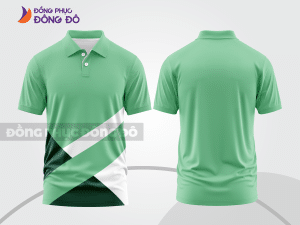 Mẫu thiết kế áo polo basic đồng phục công ty màu xanh ngọc ctpb492