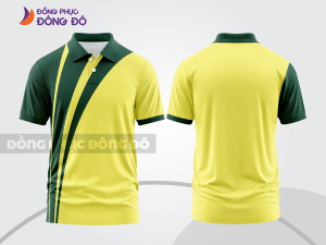Mẫu thiết kế áo polo basic đồng phục công ty màu vàng ctpb503