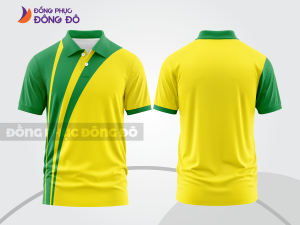 Mẫu thiết kế áo polo basic đồng phục công ty màu vàng ctpb506