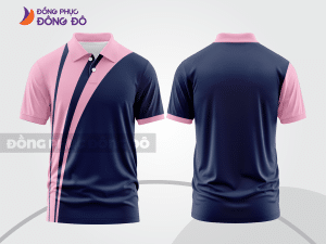 Mẫu thiết kế áo polo basic đồng phục công ty màu xanh tím than ctpb509