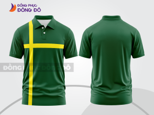 Mẫu thiết kế áo polo basic đồng phục công ty màu xanh rêu ctpb51