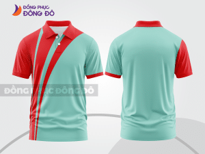 Mẫu thiết kế áo polo basic đồng phục công ty màu đỏ tươi ctpb510