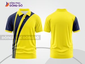 Mẫu thiết kế áo polo basic đồng phục công ty màu vàng ctpb524