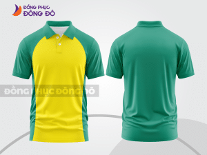 Mẫu thiết kế áo polo basic đồng phục công ty màu xanh ngọc ctpb558